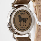 Fendi Mother of Pearl Leather Selleria Watch