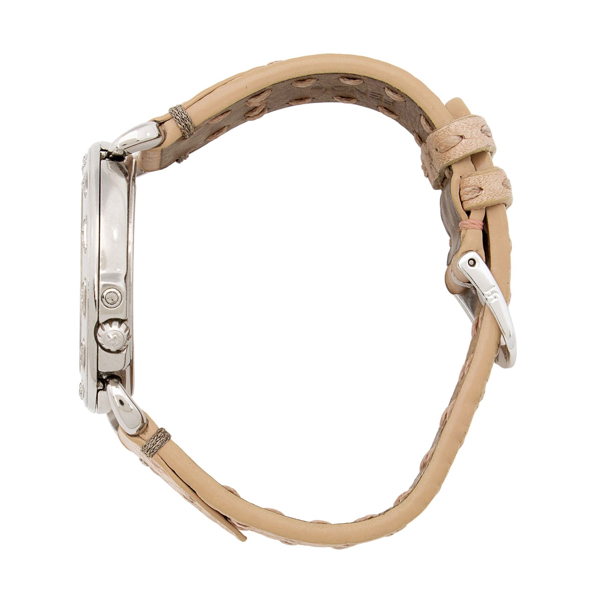 Fendi Mother of Pearl Leather Selleria Watch