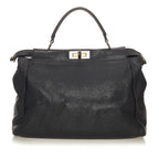 Fendi Peekaboo Leather Satchel (SHG-27736)
