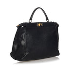 Fendi Peekaboo Leather Satchel (SHG-31245)