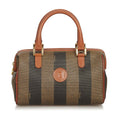 Fendi Pequin Boston Bag (SHG-26237)