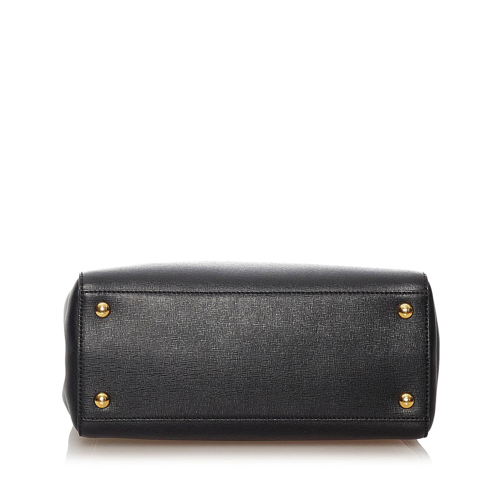Fendi Petit 2Jours Leather Satchel (SHG-27993)