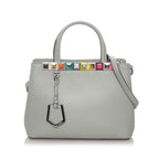 Fendi Petit 2Jours Leather Satchel (SHG-29381)