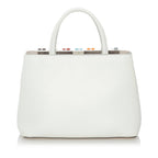 Fendi Petit 2Jours Leather Satchel (SHG-30661)