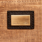 Fendi Secret Code F3 Leather Satchel (SHG-33043)