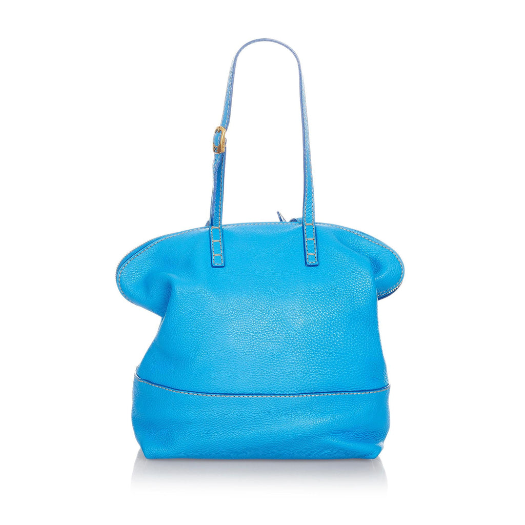Fendi Selleria 2Bag Leather Shoulder Bag (SHG-23596)