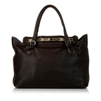 Fendi Selleria Grand Borghese Leather Handbag (SHG-31434)