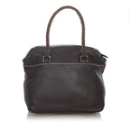 Fendi Selleria Leather Handbag (SHG-23572)