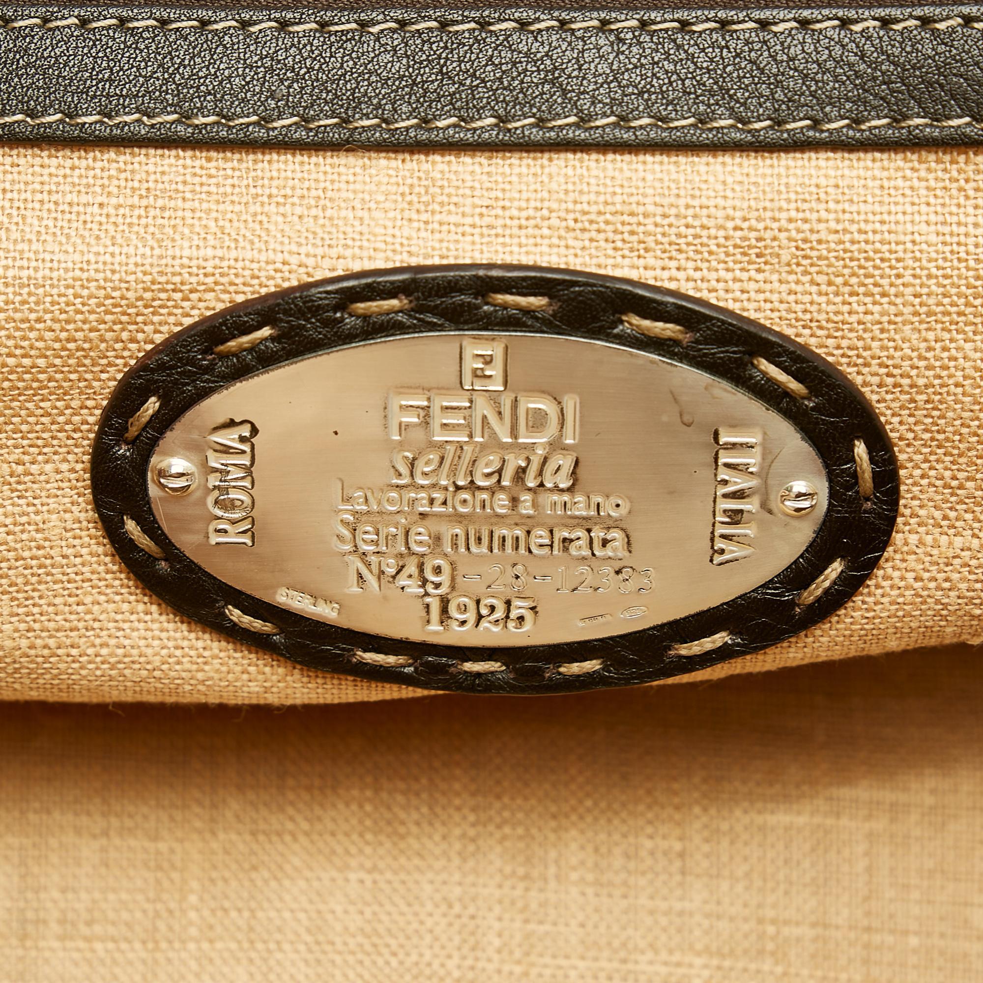 Fendi Selleria Leather Handbag (SHG-28118)