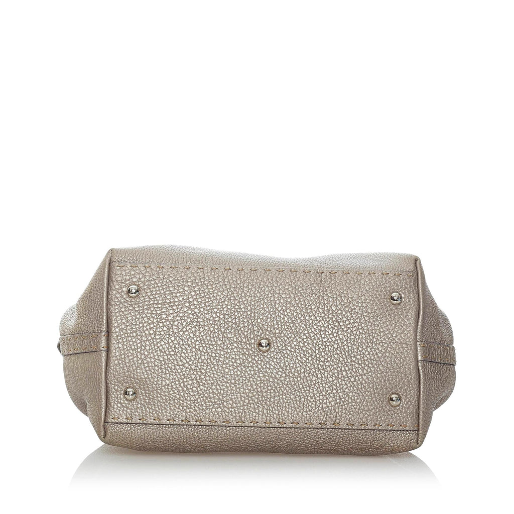 Fendi Selleria Leather Handbag (SHG-31221)