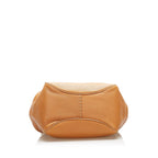 Fendi Selleria Leather Shoulder Bag (SHG-22347)