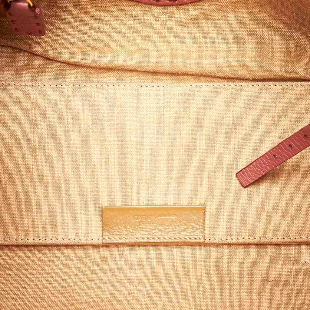 Fendi Selleria Linda Leather Handbag (SHG-31685)