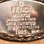 Fendi Selleria Pomodorino Leather Tote Bag (SHG-26888)