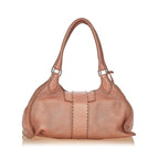 Fendi Selleria Sporty Leather Shoulder Bag (SHG-31796)