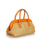 Fendi Selleria Straw Handbag (SHG-25887)