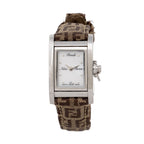 Fendi Stainless Steel FF Canvas Watch