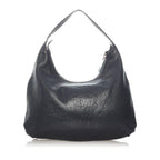 Fendi Unzipped Leather Hobo Bag (SHG-37305)