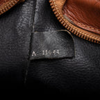 Fendi Vintage Pequin Shoulder Bag (SHF-18977)