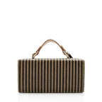 Fendi Vintage Pequin Train Case Shoulder Bag (SHF-18663)