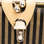 Fendi Vintage Pequin Train Case Shoulder Bag (SHF-18663)