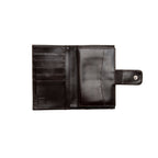 Fendi Vintage Zucca Bifold Kiss-Lock Compact Wallet (SHF-22375)