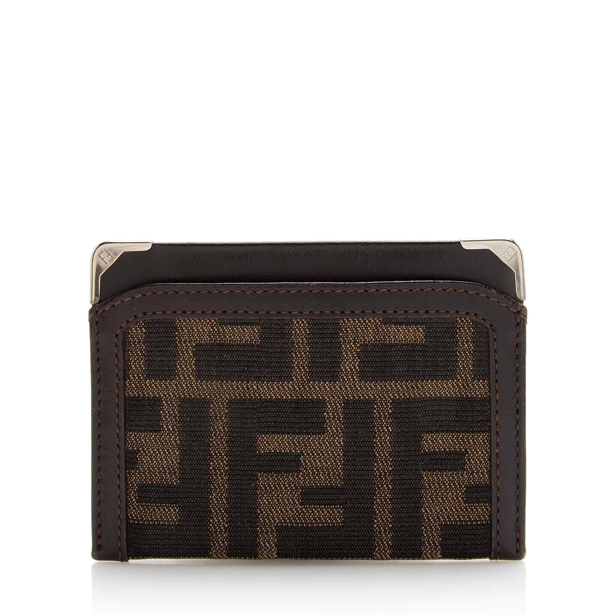 Fendi Vintage Zucca Card Case (SHF-22335)