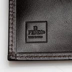 Fendi Vintage Zucca Trifold Compact Wallet (SHF-18439)