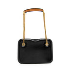 Fendi Vitello Glacier Leather Karligraphy Pocket Shoulder Bag (SHF-19815)