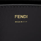 Fendi Vitello Glacier Leather Karligraphy Pocket Shoulder Bag (SHF-19815)