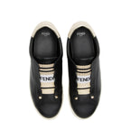 Fendi Vitello Lurex Rockoclick Slip-On Sneakers - Size 9.5 / 39.5 (SHF-23704)