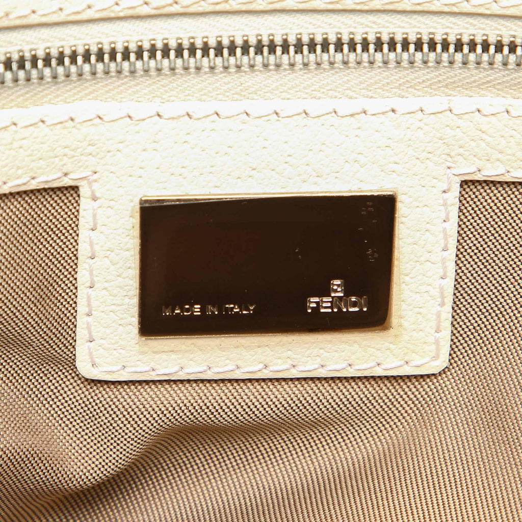 Fendi Zebra Print Canvas Tote Bag (SHG-22880)