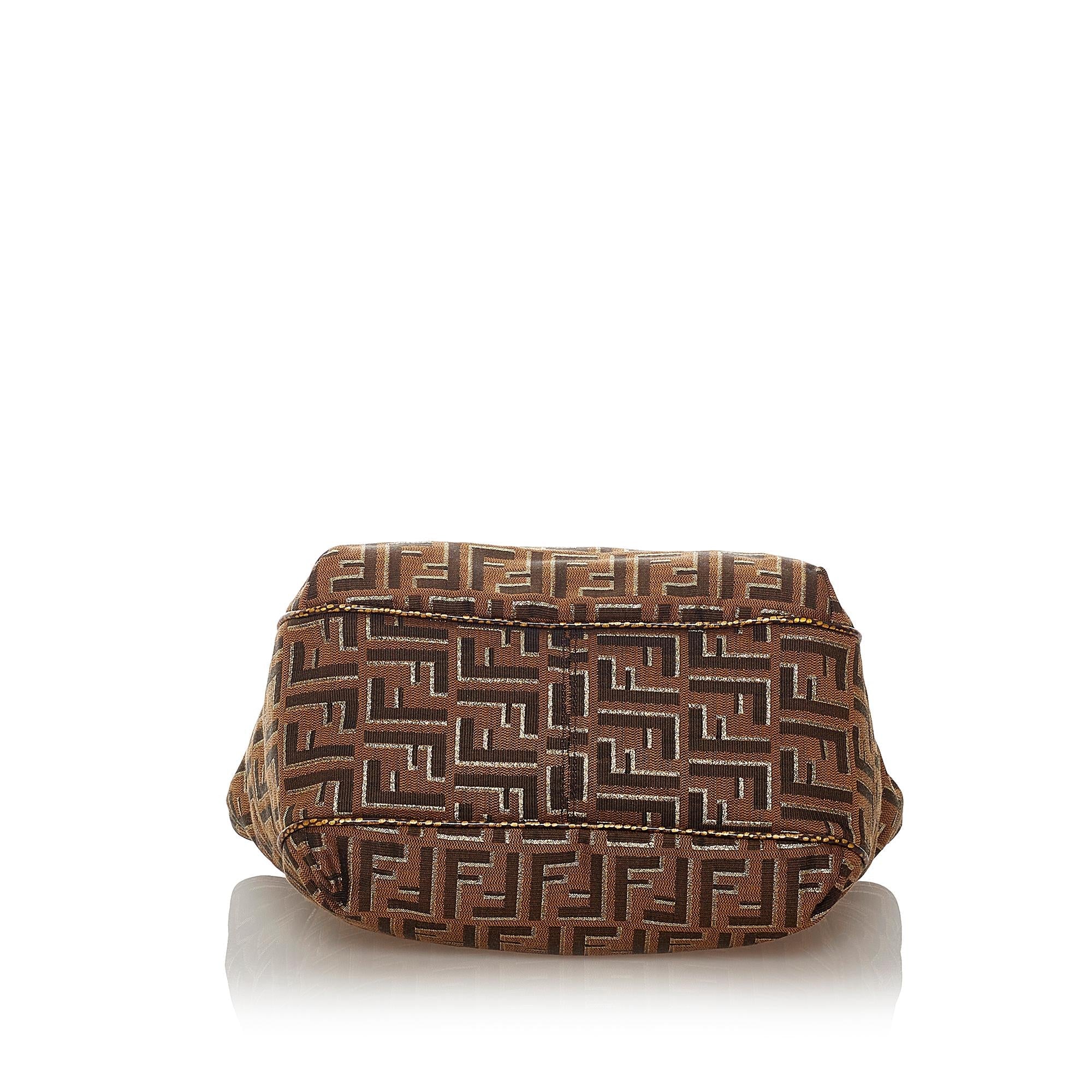 Fendi Zucca Canvas Handbag (SHG-27465)