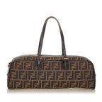 Fendi Zucca Canvas Handbag (SHG-28054)