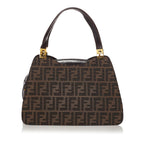 Fendi Zucca Canvas Handbag (SHG-34090)