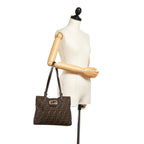 Fendi Zucca Canvas Shoulder Bag (SHG-28055)