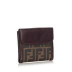 Fendi Zucca Canvas Small Wallet (SHG-21951)