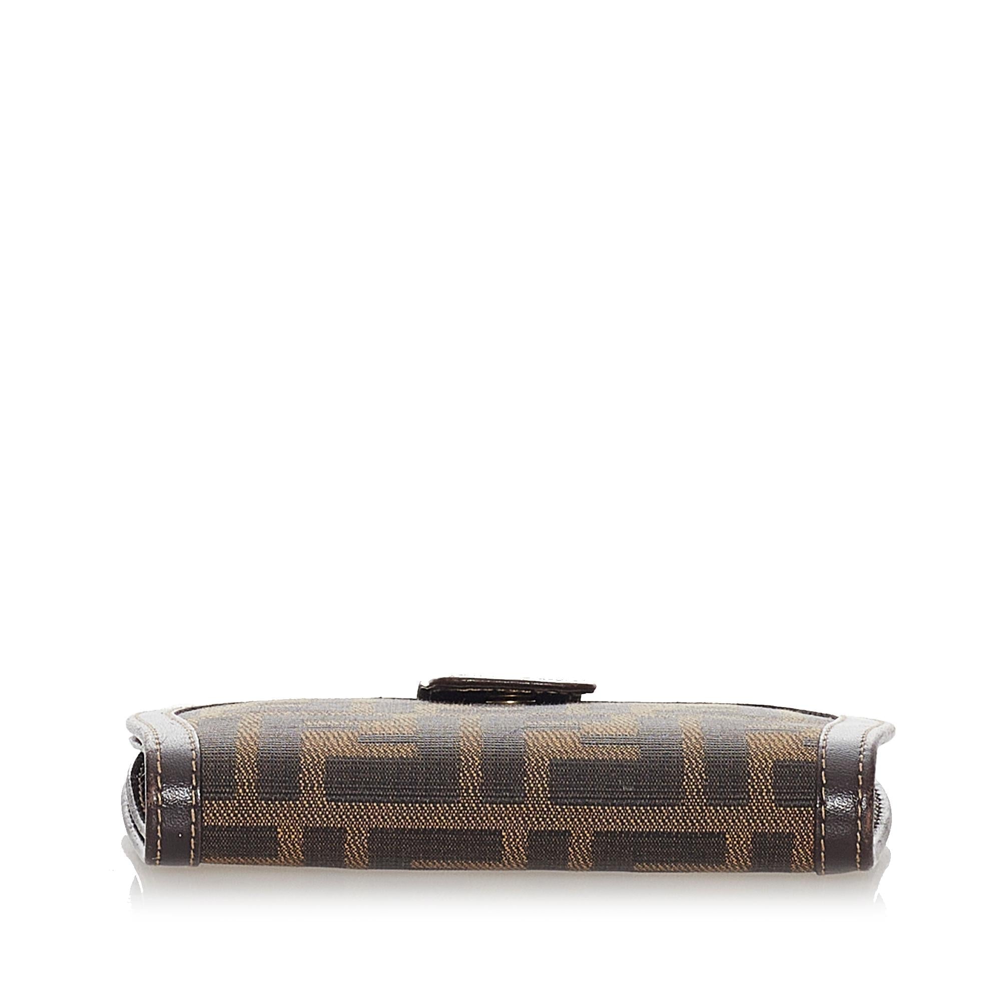 Fendi Zucca Canvas Small Wallet (SHG-27994)