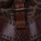 Fendi Zucca Etniko Canvas Shoulder Bag (SHG-29436)