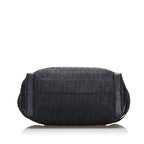 Fendi Zucca Nylon Zip Code Handbag (SHG-y6NeOn)