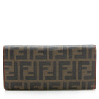 Fendi Zucca Spalmatti Trifold Wallet (SHF-12796)