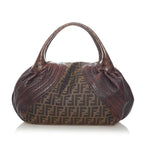 Fendi Zucca Spy Canvas Handbag (SHG-32929)