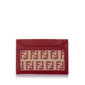 Fendi Zucchino Canvas Card Holder (SHG-26675)