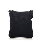 Fendi Zucchino Canvas Crossbody Bag (SHG-29216)