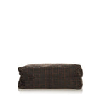 Fendi Zucchino Canvas Handbag (SHG-25828)