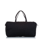 Fendi Zucchino Canvas Handbag (SHG-32470)