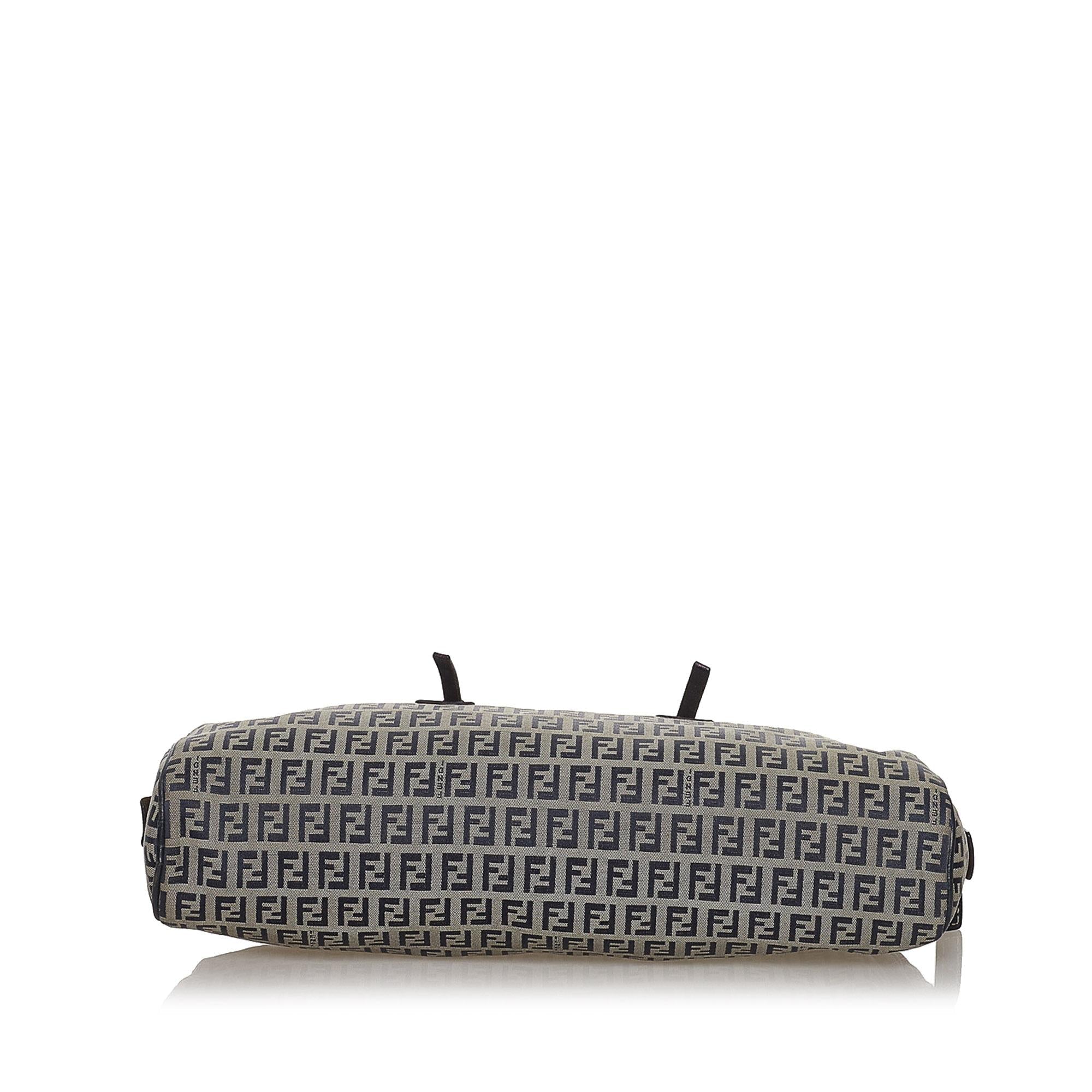 Fendi Zucchino Canvas Handbag (SHG-33440)