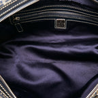 Fendi Zucchino Canvas Handbag (SHG-33440)
