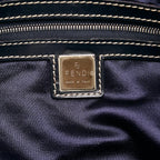 Fendi Zucchino Canvas Handbag (SHG-33440)