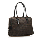 Fendi Zucchino Canvas Handbag (SHG-35931)