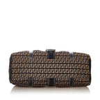 Fendi Zucchino Canvas Shoulder Bag (SHG-27820)